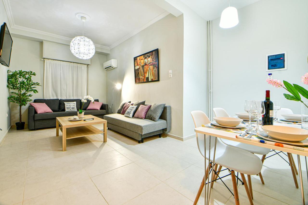 Pleasant Flat Next To Panormou Metro Station Atenas Exterior foto